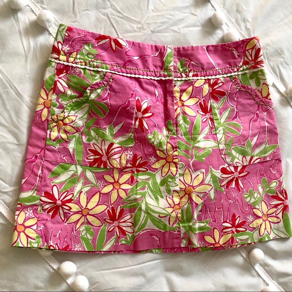 Lilly Pulitzer Floral Skort